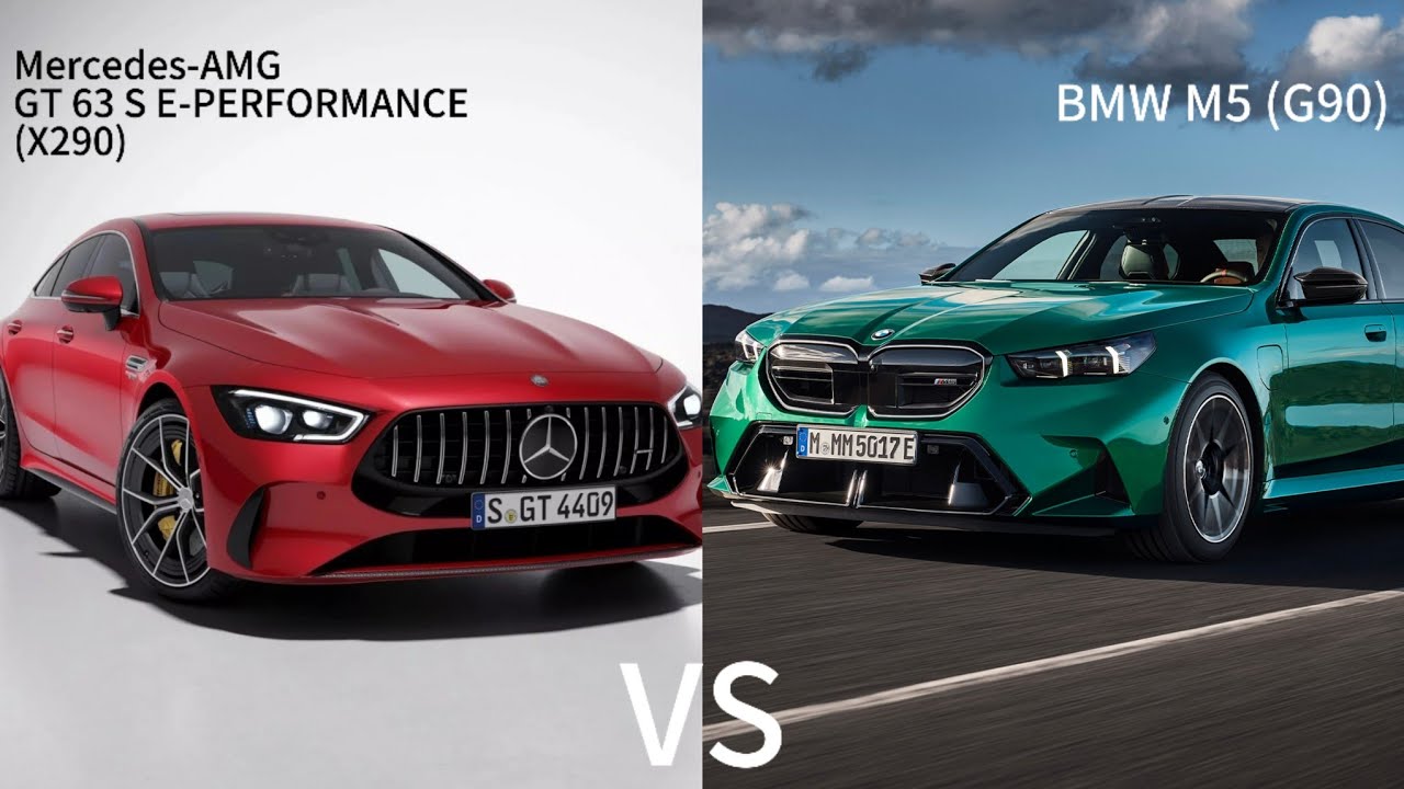 DRAG RACE: Mercedes-AMG GT 63 S E-PERFORMANCE (X290) VS BMW M5 (G90)