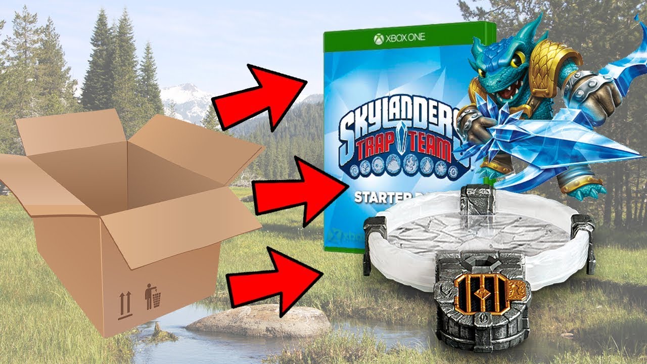 UNBOXING - SKYLANDERS TRAP TEAM