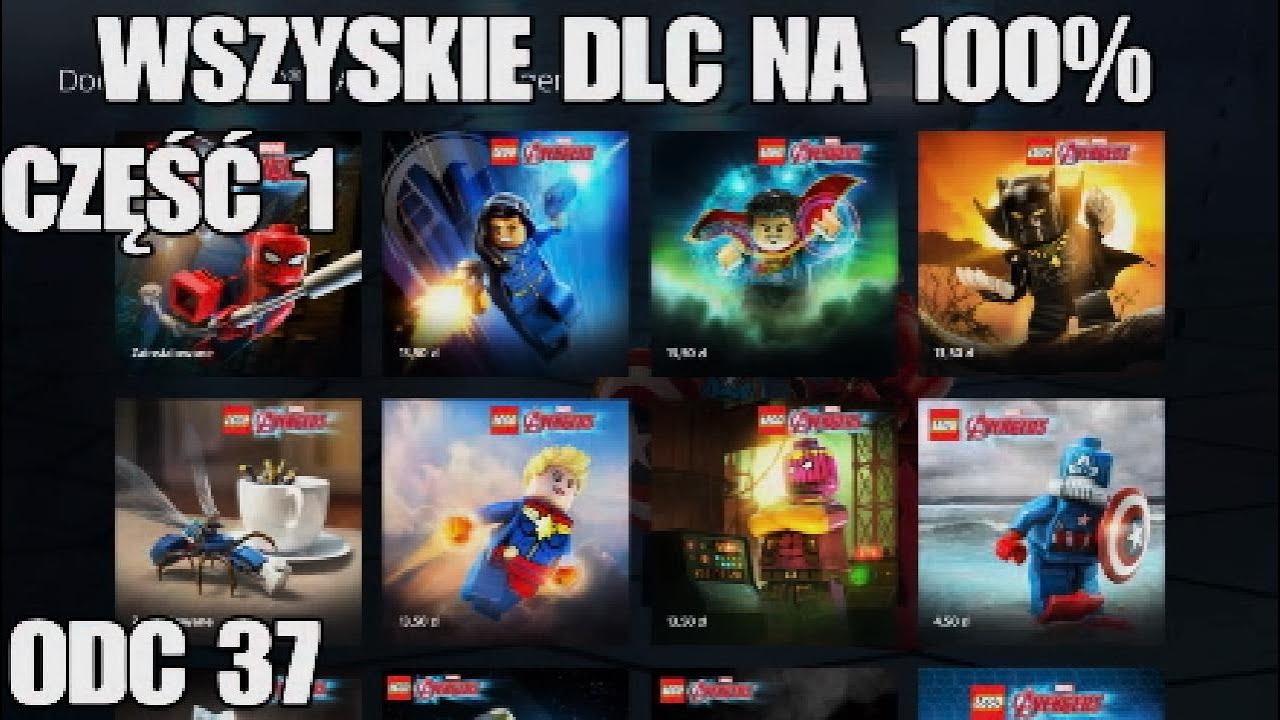 LEGO MARVEL AVENGERS - WSZYSKIE DLC NA 100% CZĘŚĆ 1