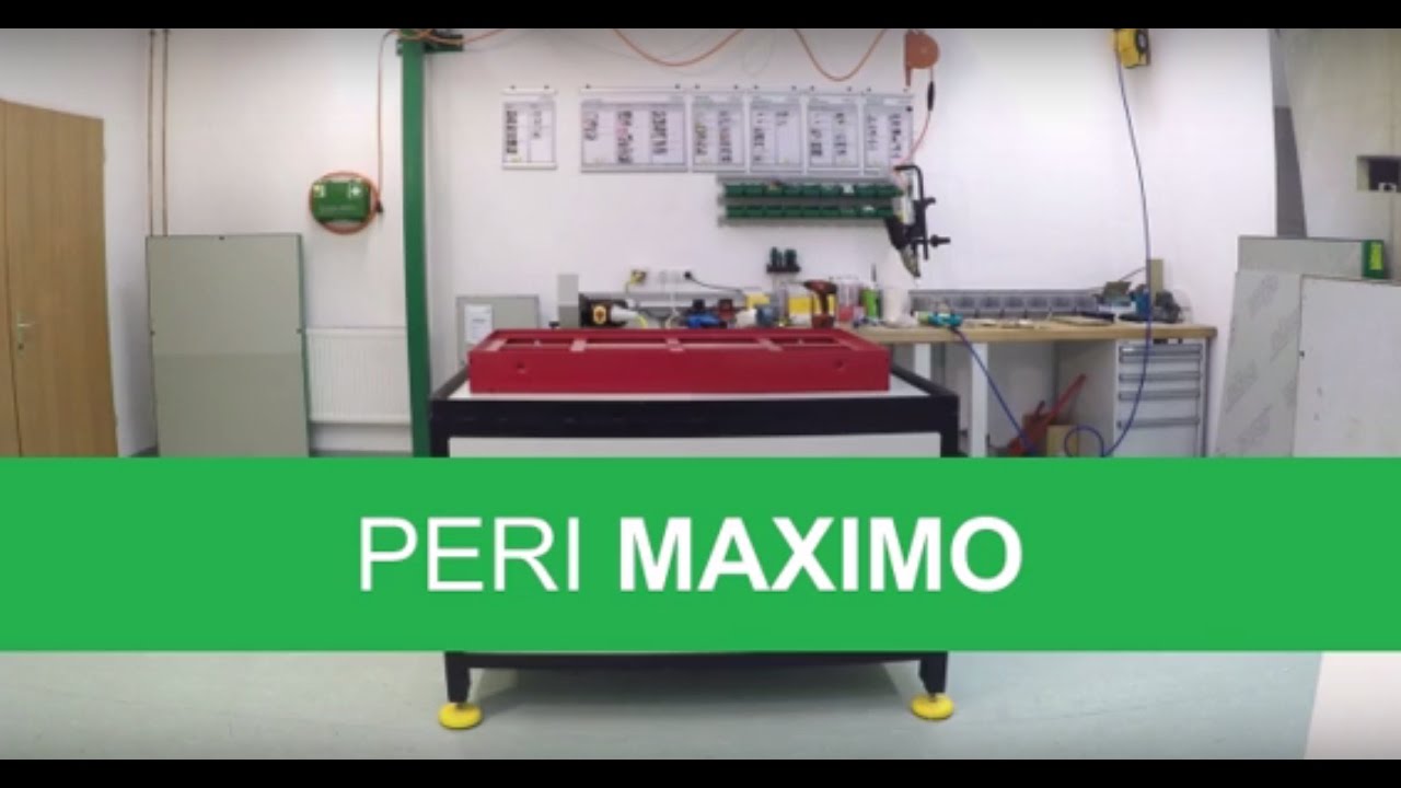 alkus - Einbau der Schalungsplatte in das Rahmensystem MAXIMO von PERI