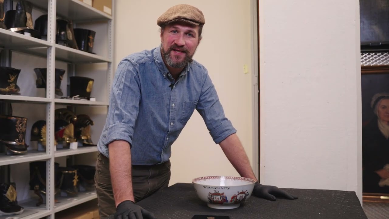 John Wilkes Punch Bowl and Token