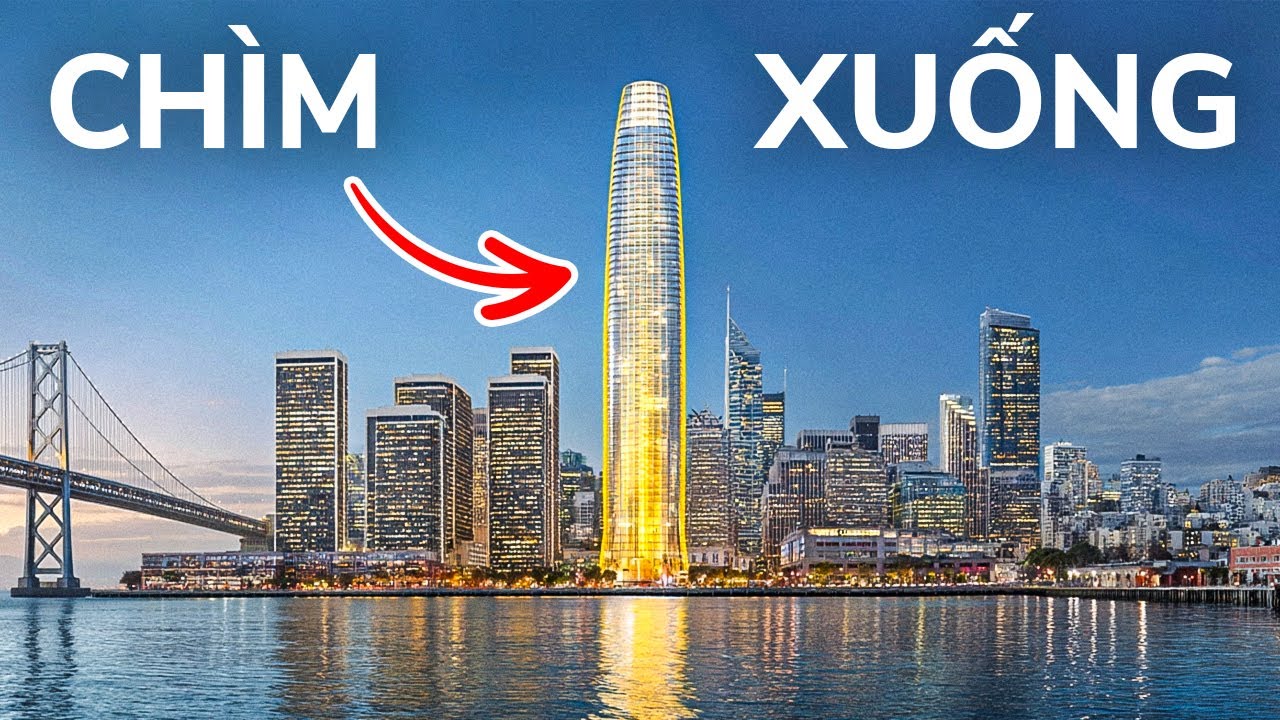 Tòa nhà chọc trời trị giá 350 triệu đô la ở San Francisco đang lún nhưng người dân vẫn sống ở đó