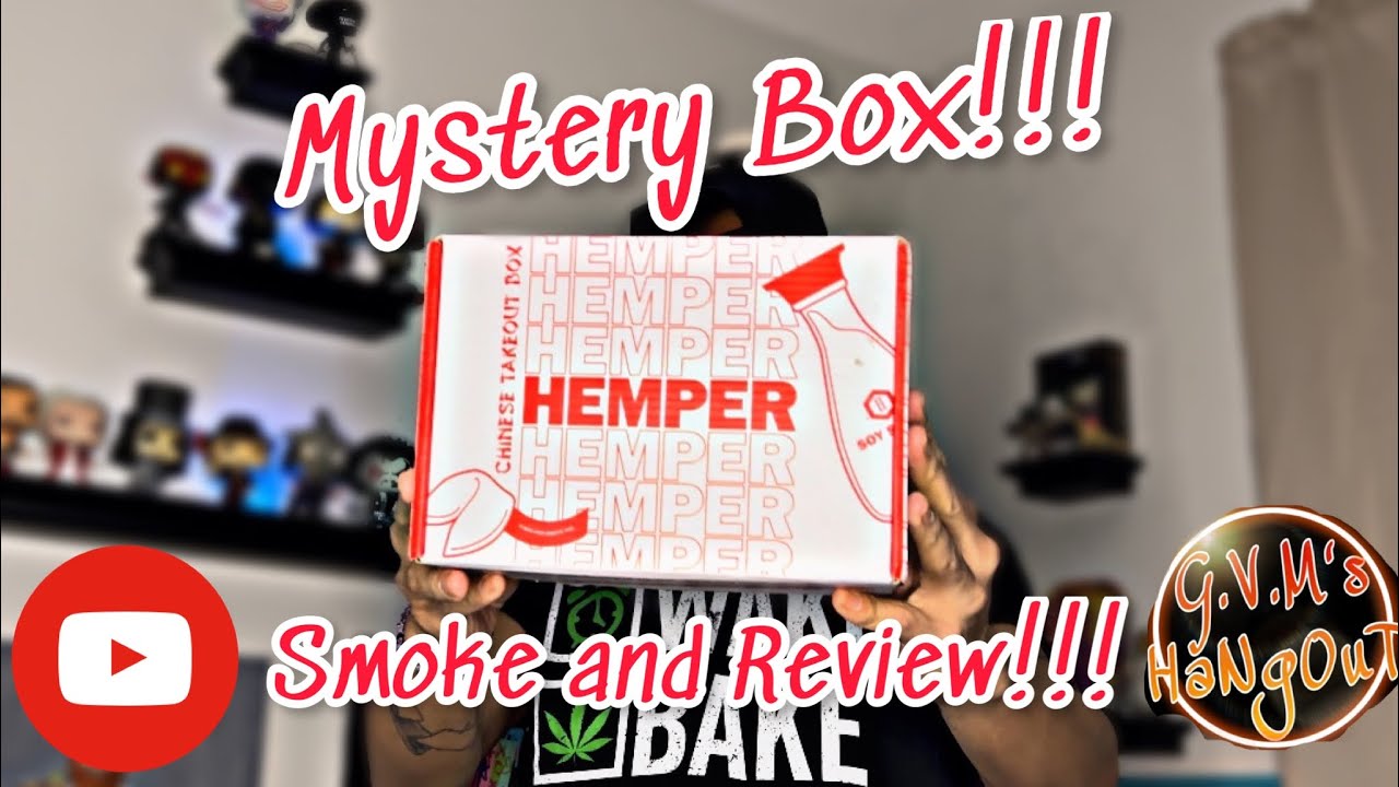 Hemper | Mystery Box Smoke and Review!!!