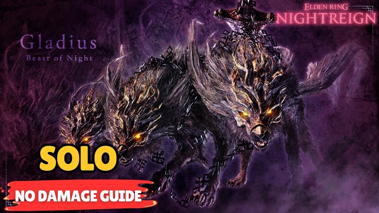 Everdark GLADIUS - SOLO (NO HIT - NO DAMAGE) - Elden Ring Nightreign
