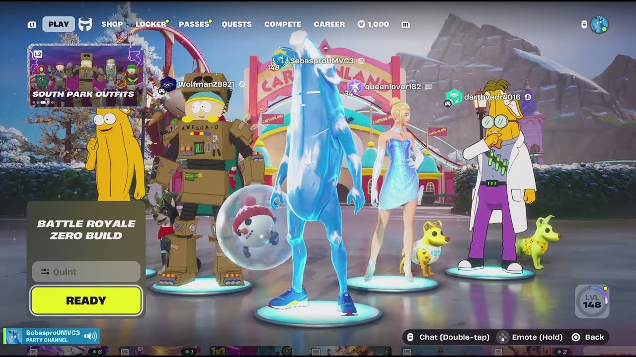 Thank you Zander for the South Park Bundle 😄