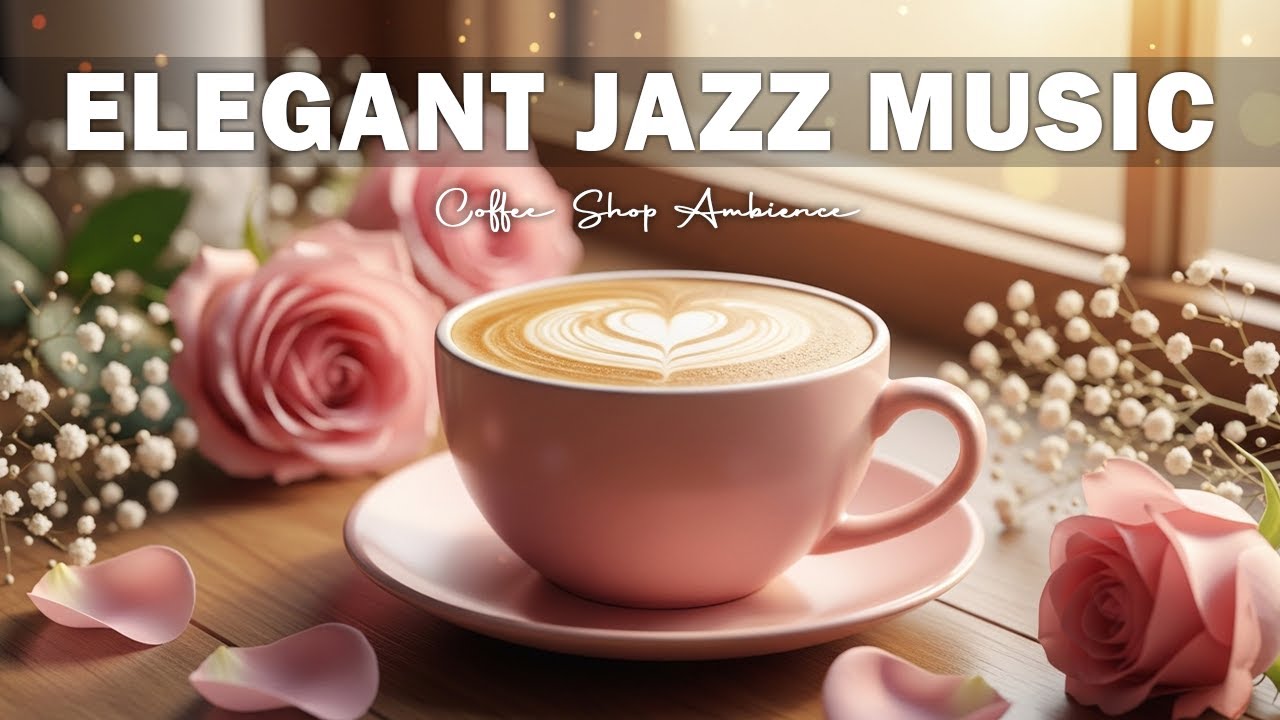 Elegant Jazz Music☕Soft Coffee Jazz - Smooth & Relaxing Jazz for Work, Study & Sleep