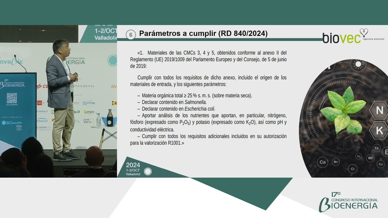 La gesti&oacute;n de los digestatos en Espa&ntilde;a