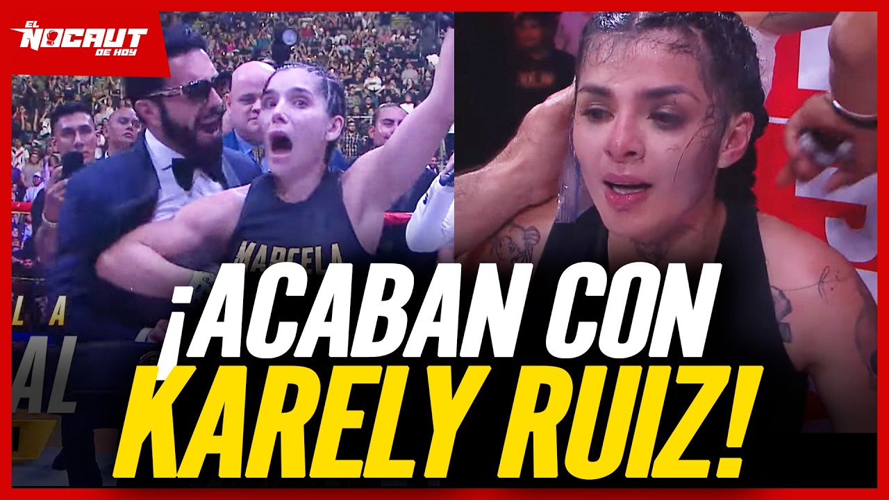 AS&Iacute; fue la PELEA ESTELAR de RING ROYALE de KARELY RUIZ vs MARCELA MISTRAL