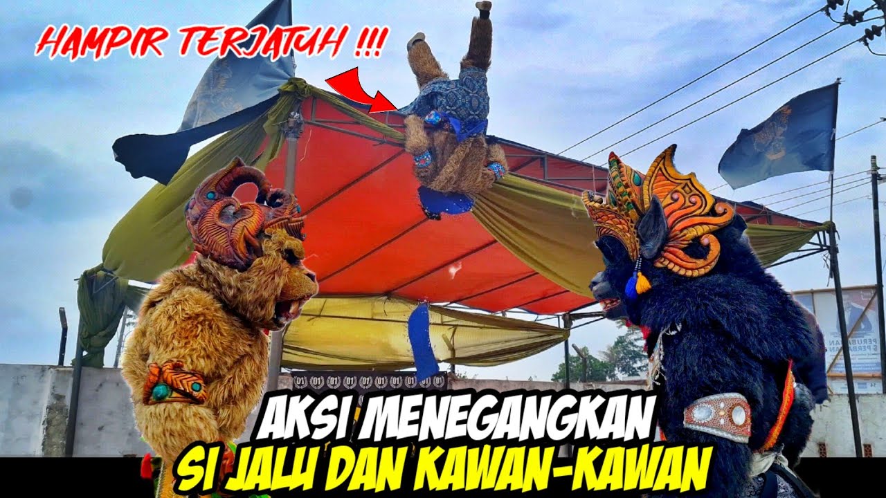 TINGKAH LUCU PARA WANARA MSP PATIH & JALU❗️❗️KUDA LUMPING MUTIYARA SURYA PUTRA 💥 LEMBUR KURING