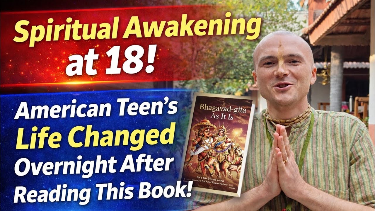 The Untold Story of an American Who Chose Monk Life | He Left Everything for Krishna!