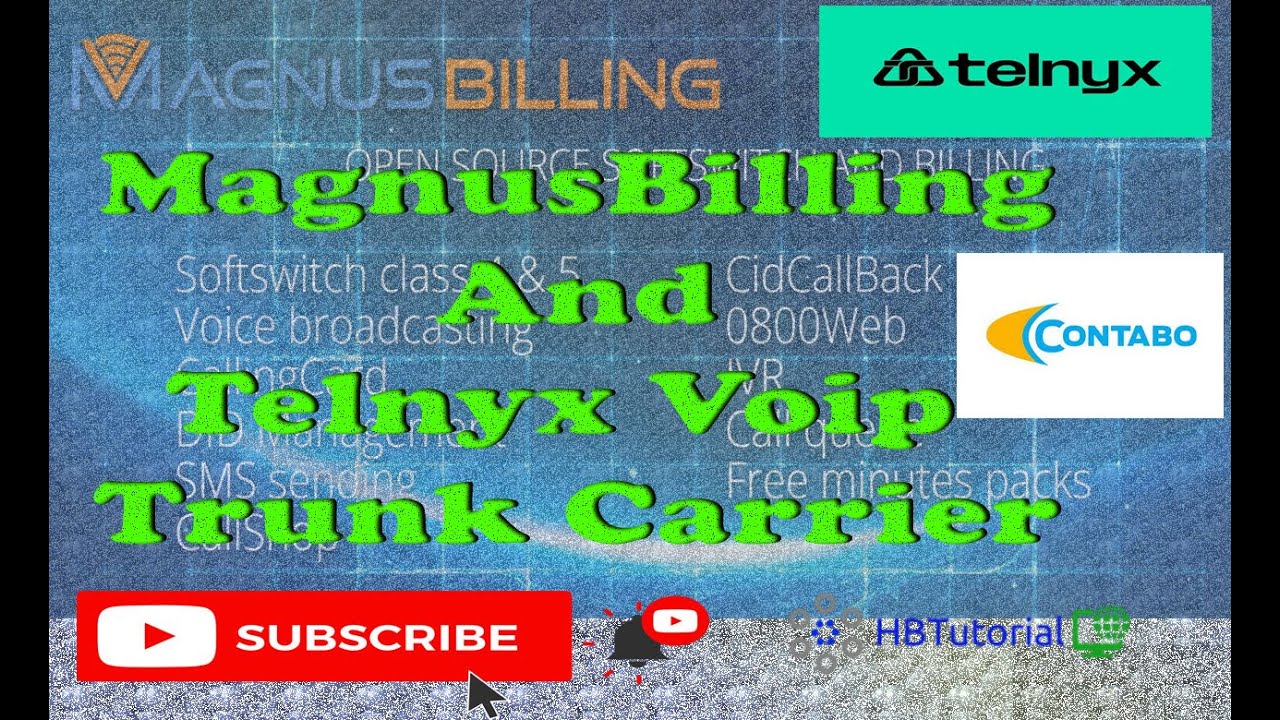 Guide MagnusBilling Adding Trunk Carrier Telnyx Sip Trunk | #magnusbilling #voip #telnyx #pbxmagnus