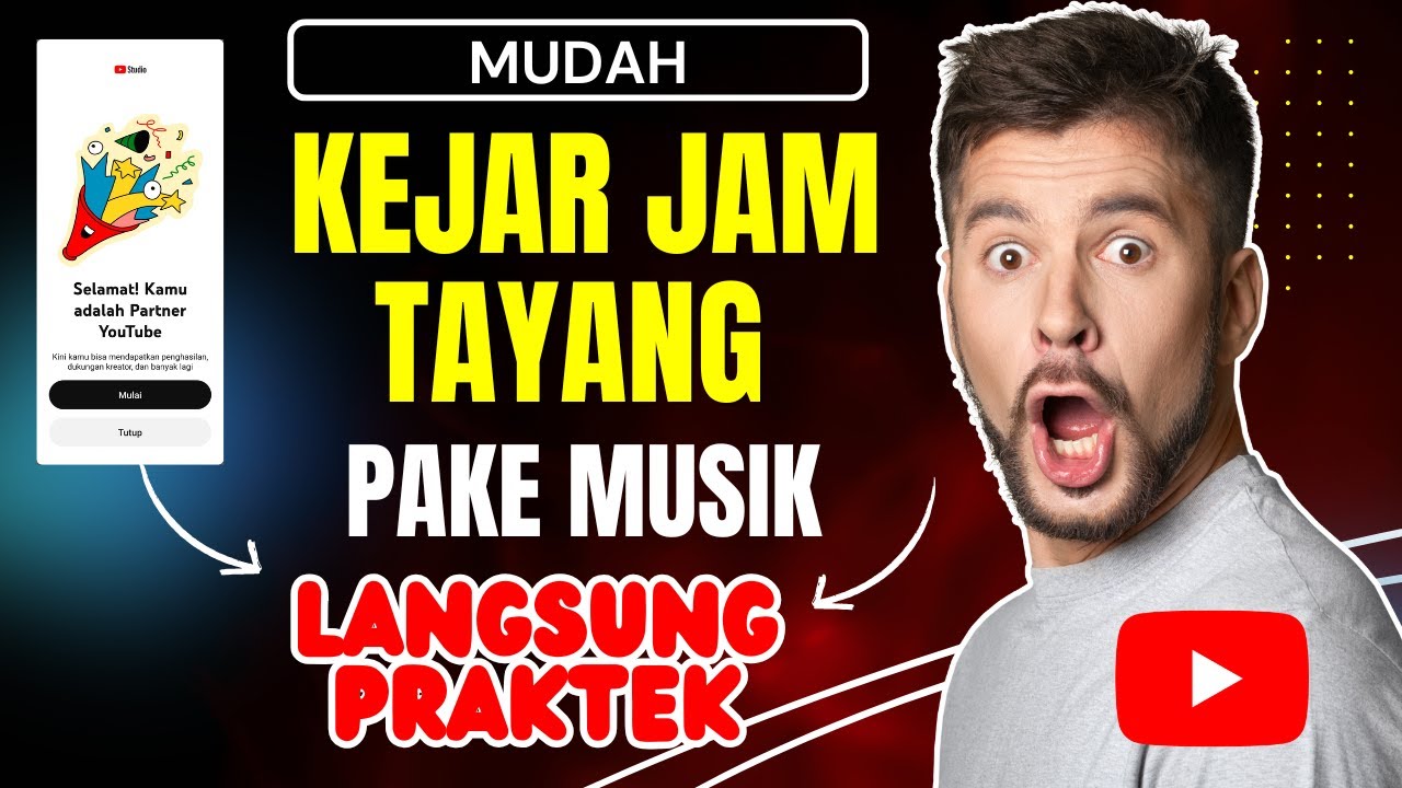 Part 2 | LANGSUNG PRAKTEK !! Rahasia Kejar Jam Tayang Pakai Konten Musik