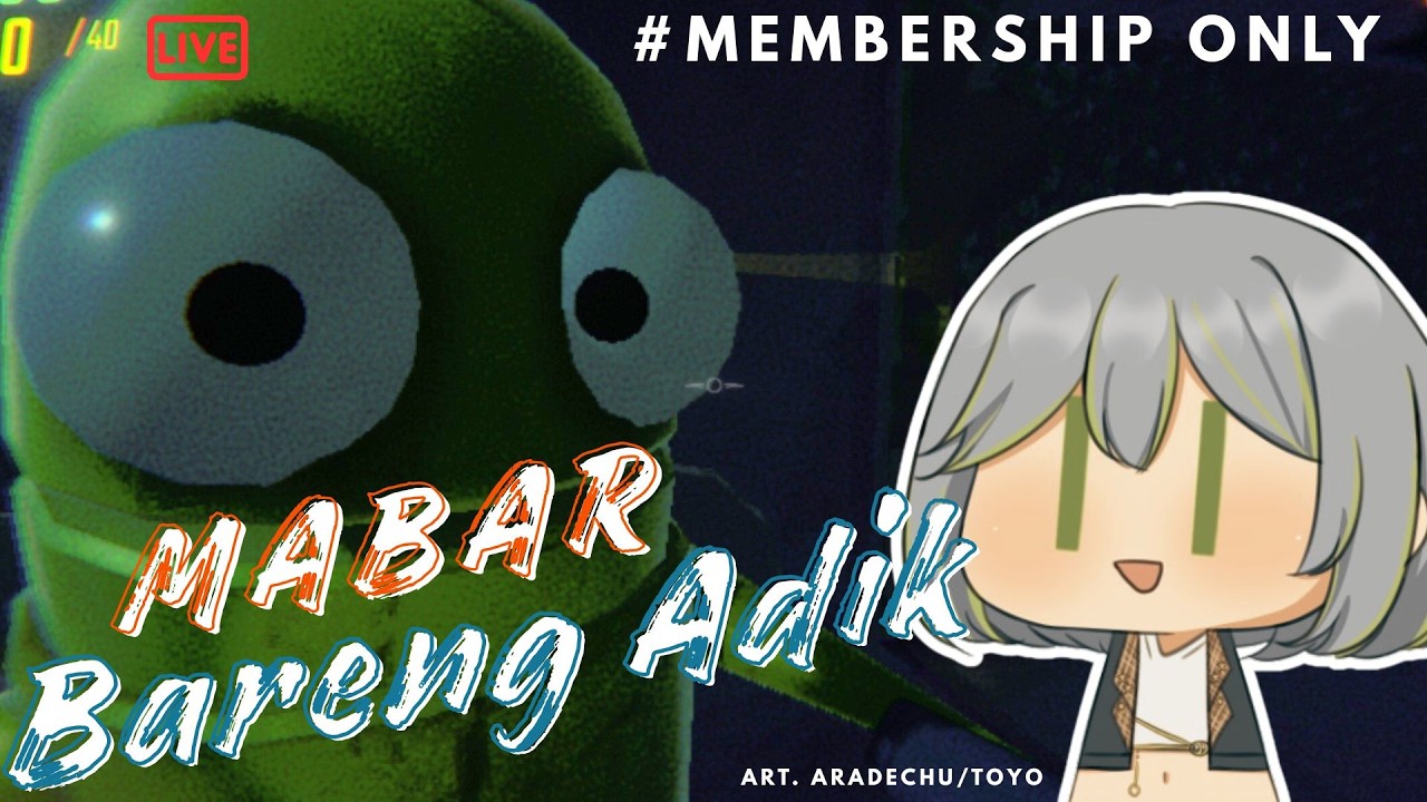 [ REPO ] NAH PAS BANGET NIH,  KEPIN MAU COBA MAIN HORROR KATANYA