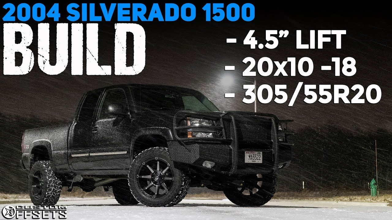 CLEAN 2004 Silverado 1500 Gets A 4.5 Inch Lift!