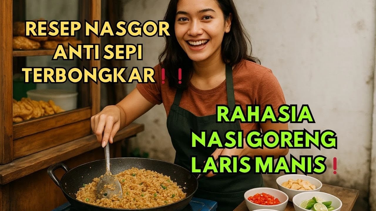 SIAP-SIAP KUWALAHAN RESEP NASI GORENG MODAL RECEH UNTUNG BESAR ❗️❗️