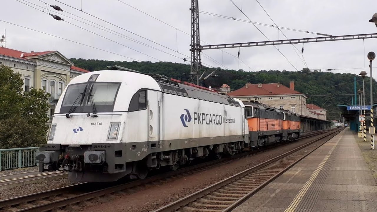 VLAKY - Děčín hlavní nádraží - 30.8.2023