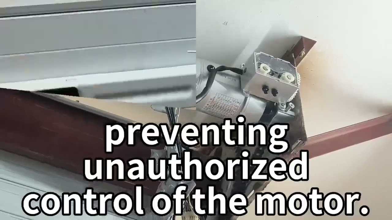 Must-Have for Stores/garage! Anti-Pry + ground grip Dual Protection: Burglars Will Walk Away