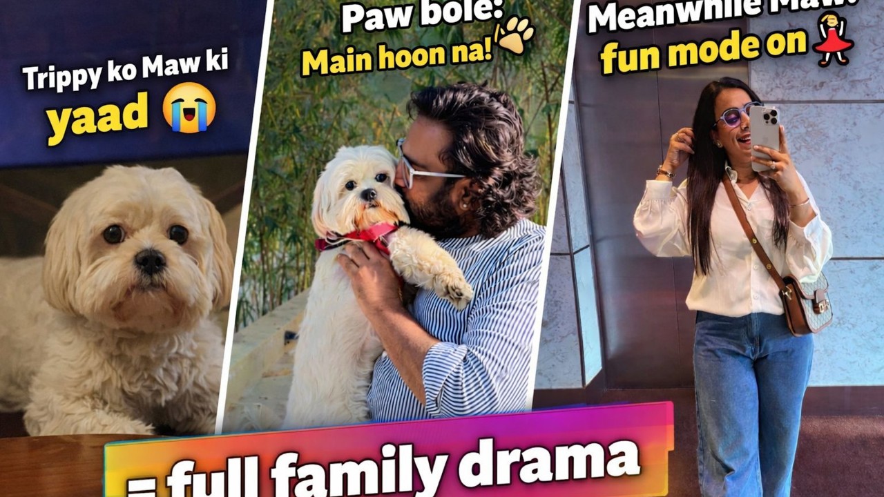 Trippy ko Maw ki Yaad 😭 | Paw Ne Kiya Cheer Up 🐾 | Meanwhile Maw Fun Mode On