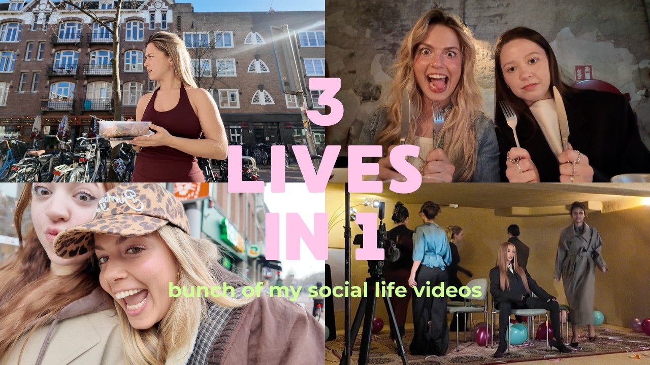 Shooting for NUMÉRO nl with RIMON n’ other bunch of videos of my social life in Amsterdam