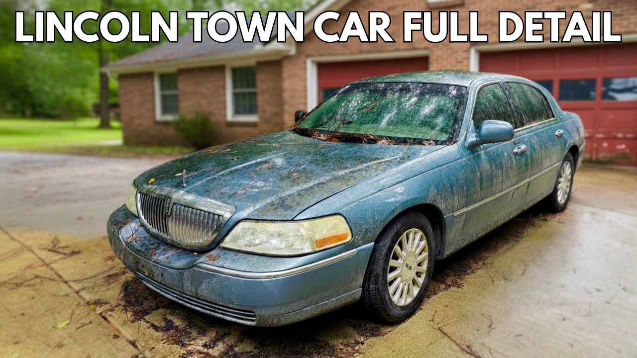 Cleaning Abandoned Lincoln Town Car | Focus Detail