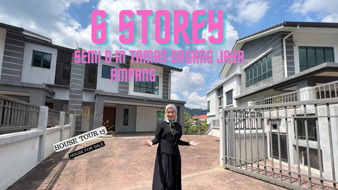 HOUSE TOUR 13 | INSIDE A SIX STOREY SEMI D TAMAN DAGANG AMPANG