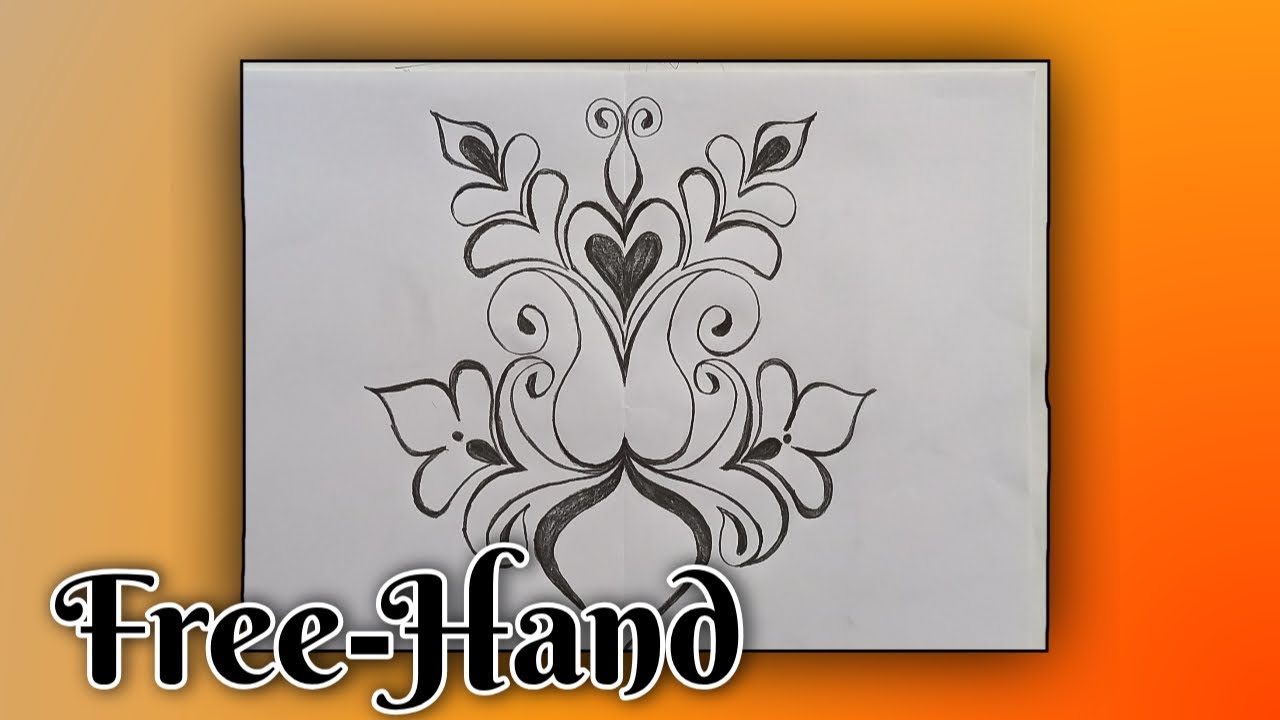 How to draw a Free-Hand without grid and without tracing paper
