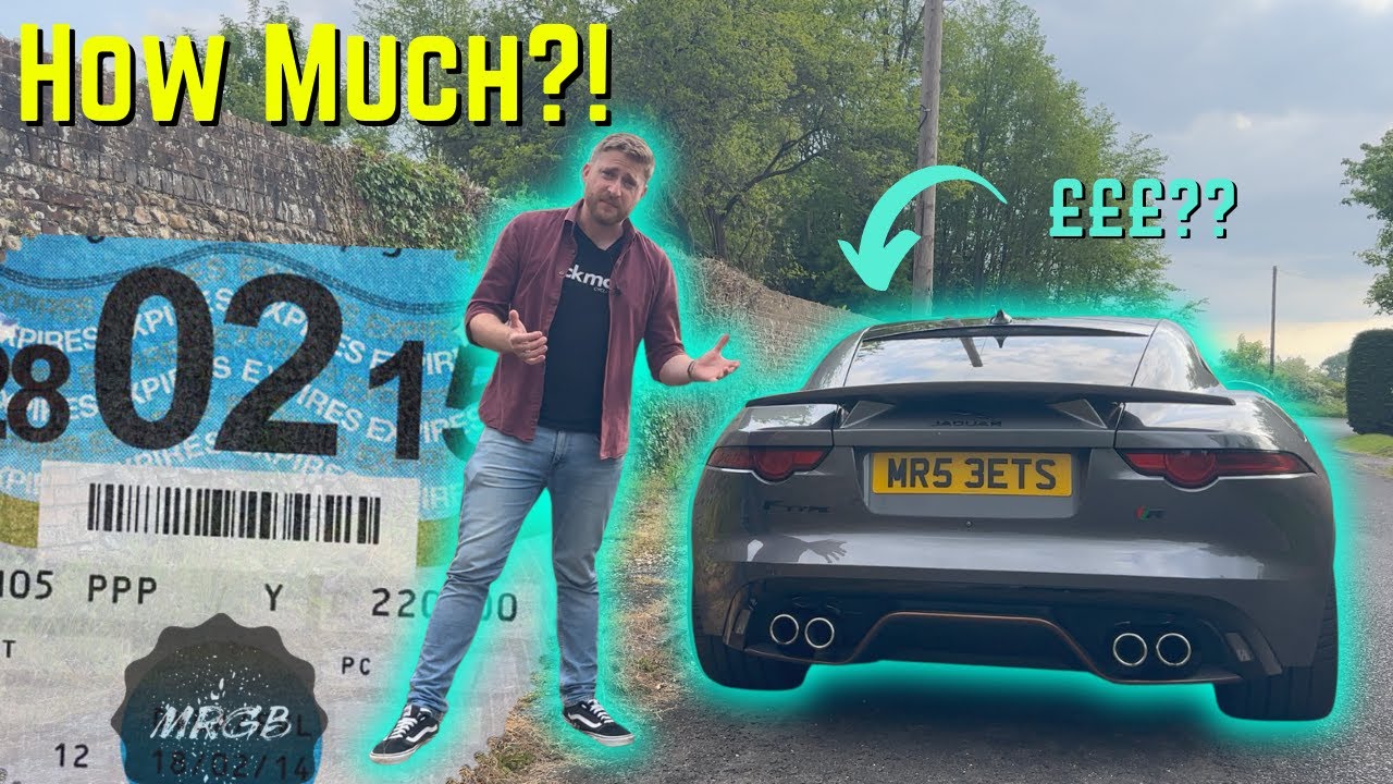 Car Tax! How Much?! | How Much Is It To Tax A High Performance Car | Jaguar F Type Car Tax