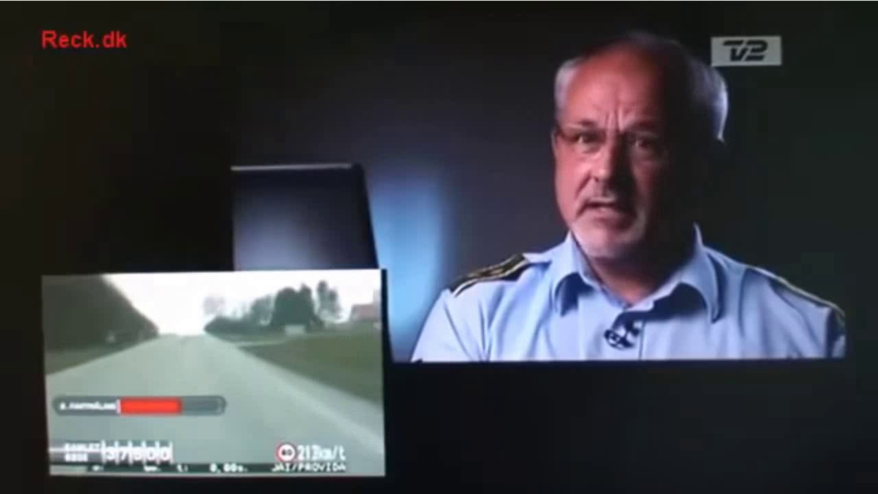 politijagt på Lolland. over 200 km/t!