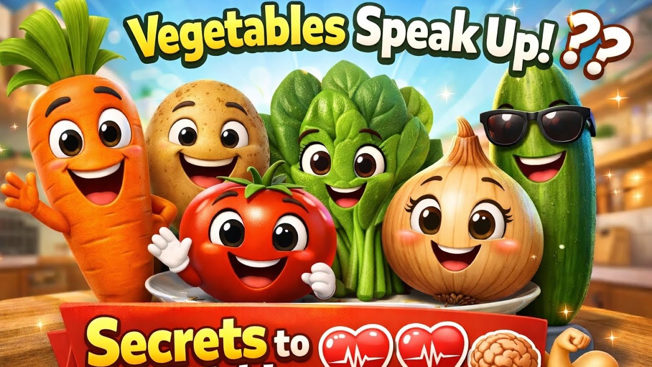 Vegetables Speak | Vegetable Benefits | Daily Ghiza