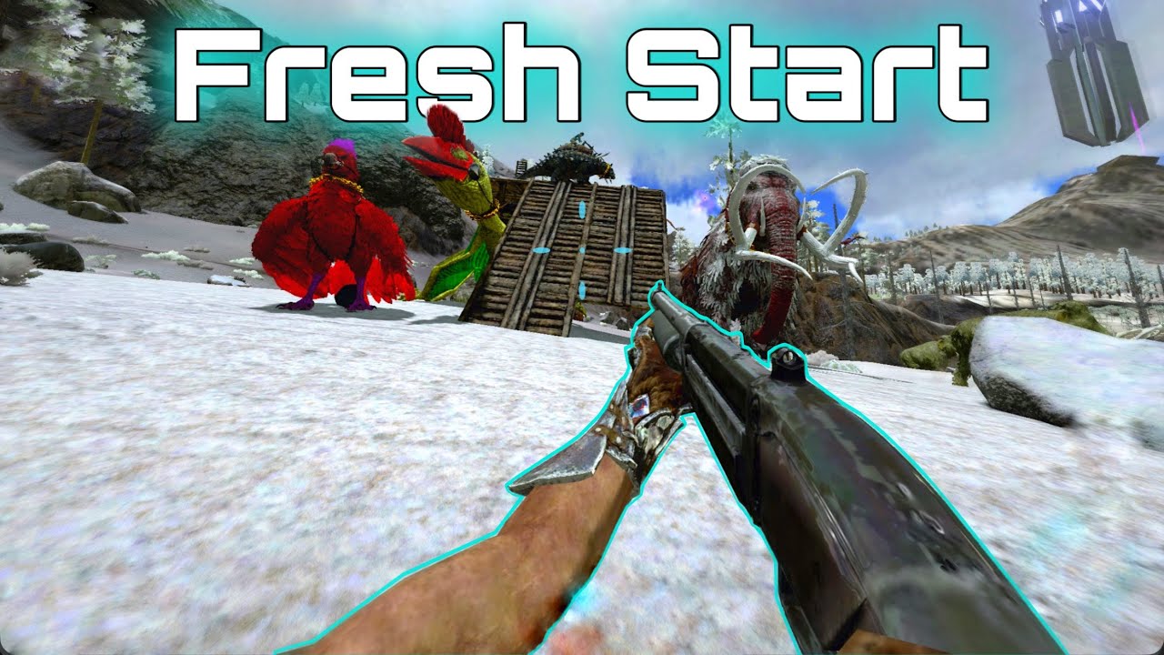 Ark Mobile PvP New Start Solo | Getting Op Rg and Qz