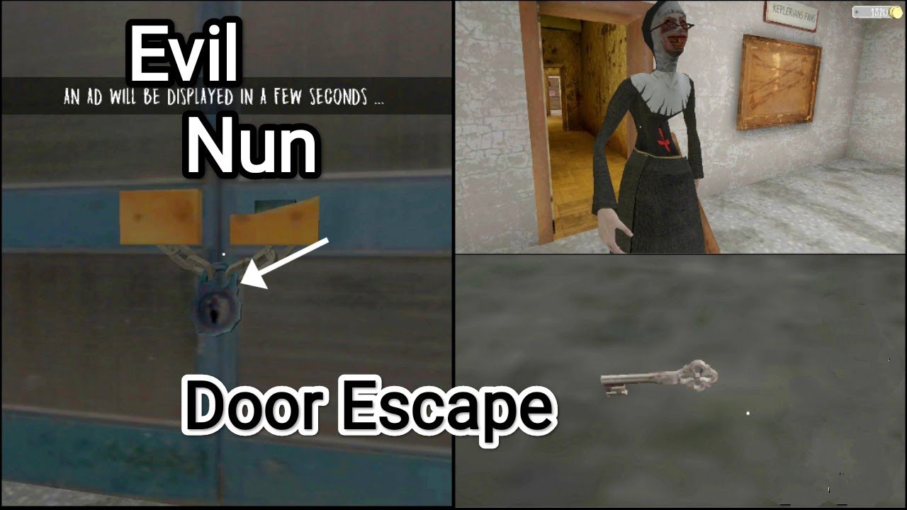Evil Nun Door Escape | Easy mode Gameplay