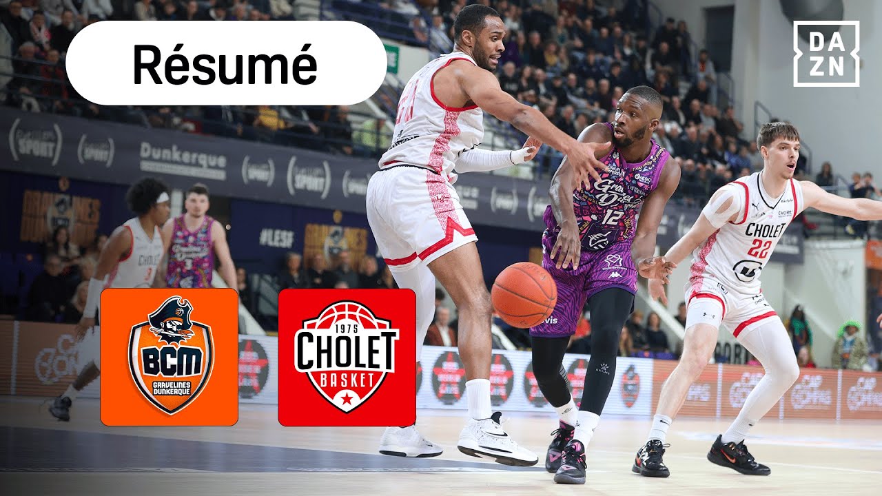 Le résumé de Gravelines-Dunkerque vs. Cholet | J19 Betclic Élite