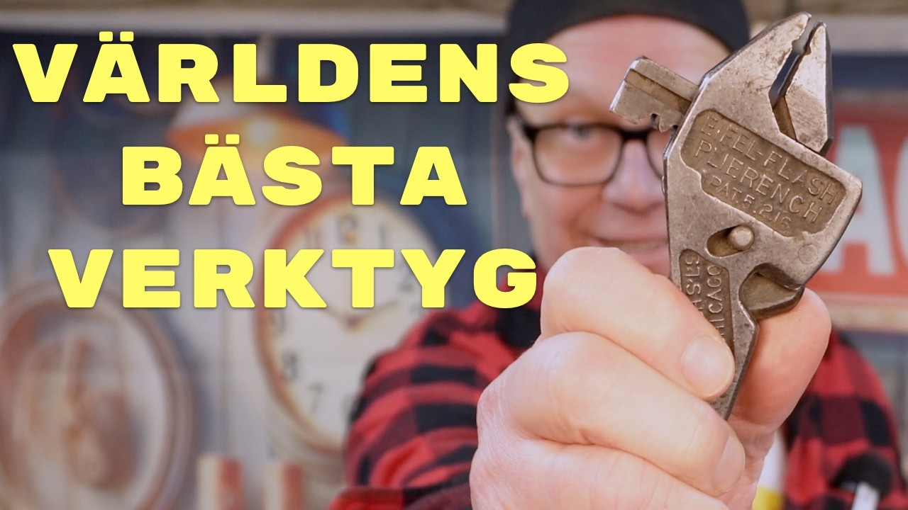 En hel verkstad på fickan 😮 100 år och imponerar⁉️