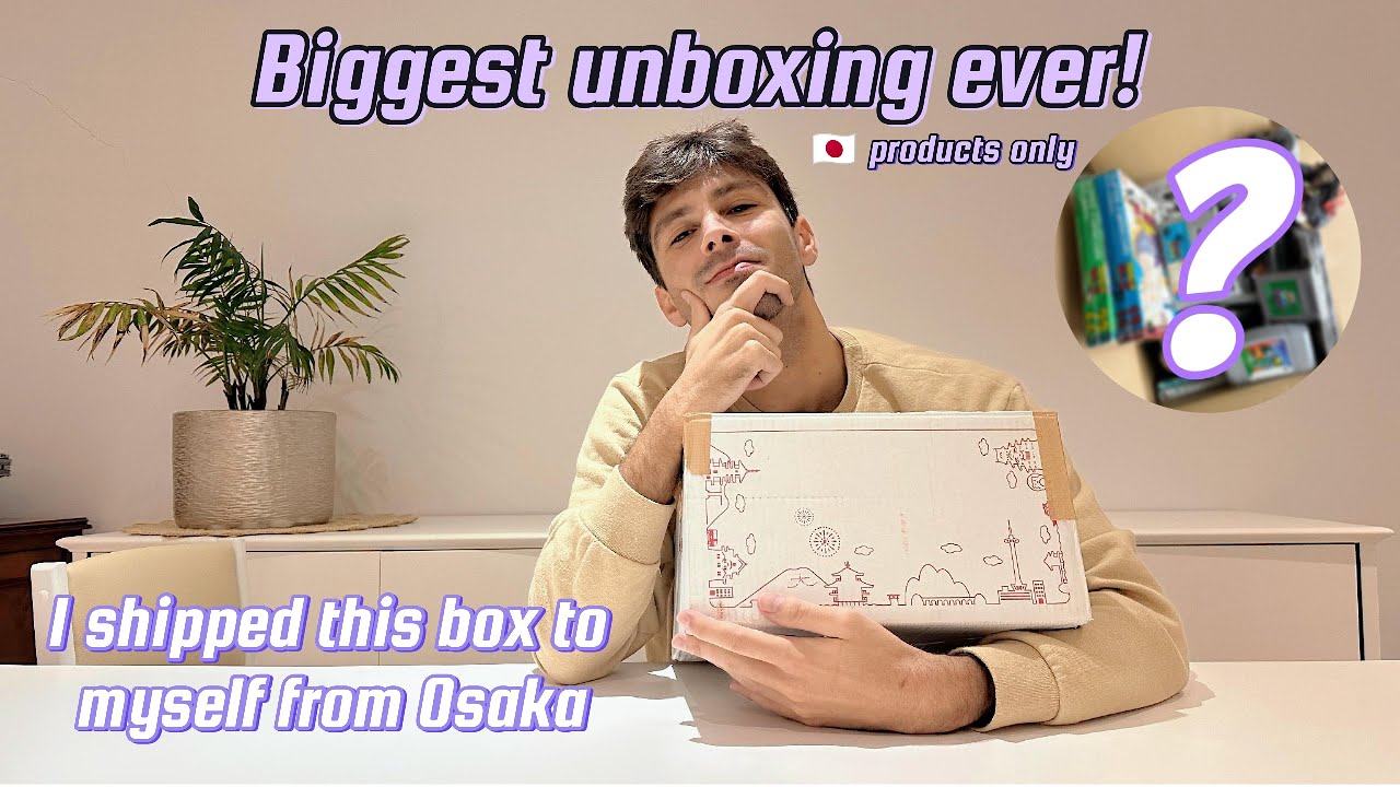 Unboxing super cheap, cool & geek products I treasure hunted in Japan (retro games, anime, manga...)