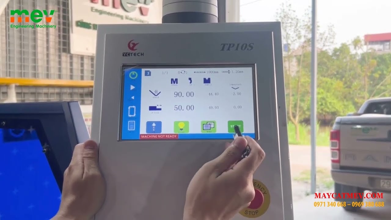 Hướng dẫn sử dụng bộ điều khiển TP10S - máy chấn tôn NC