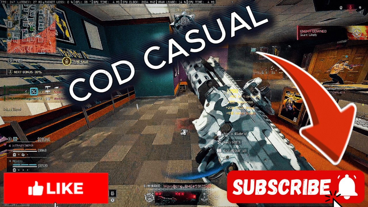 CALL OF DUTY CASUAL