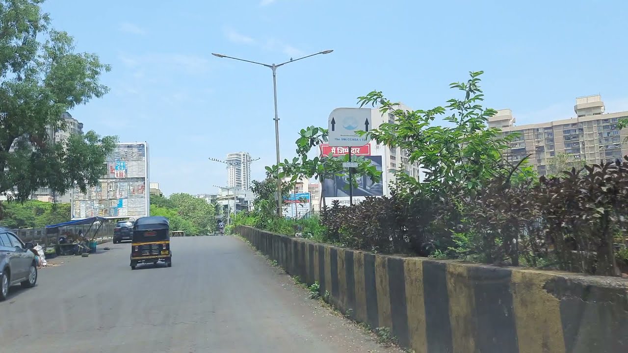 Lokhandwala Market Road & Backroad in Lockdown