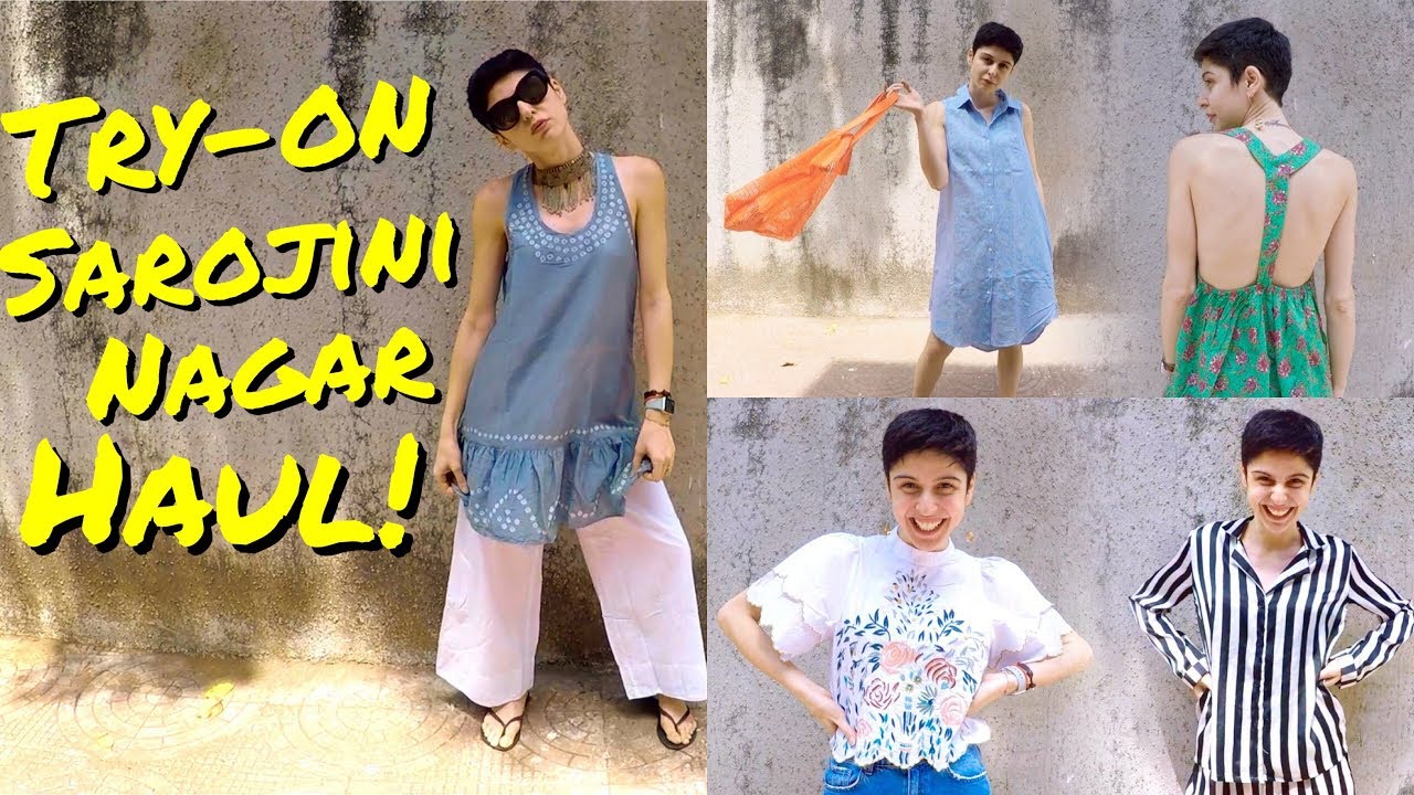 Sarojini Nagar Try-On Haul!