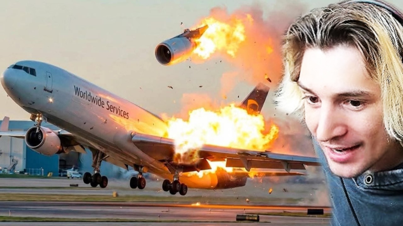 Bodycam Released in Crash of UPS Airlines Flight 2976 | xQc Reacts