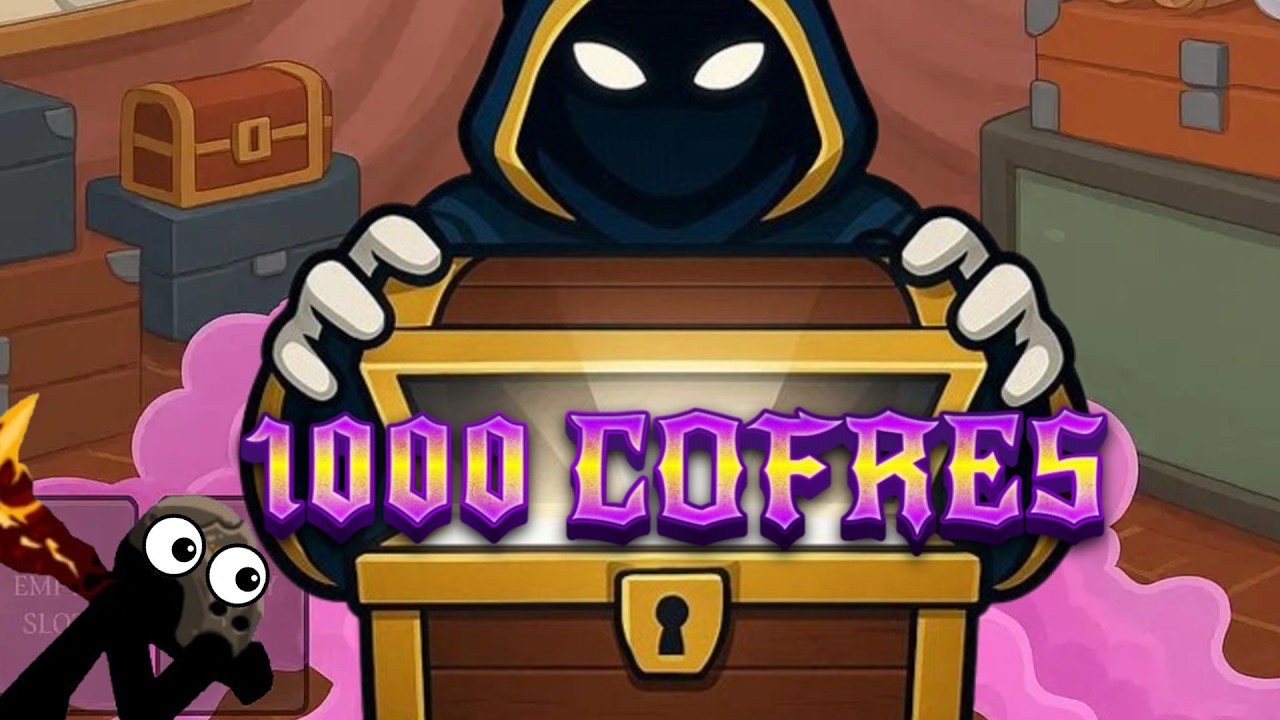 🤯¡¡¡NO CREERAS LO QUE PUEDE SALIR EN 1000 COFRES!!!😱🤯 STICK WAR LEGACY