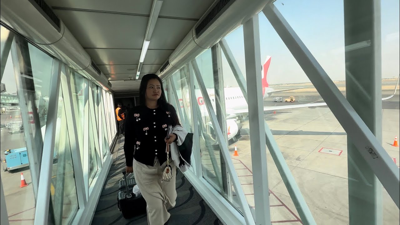 Kathmandu to sharjah UAE Hamro yatra. 