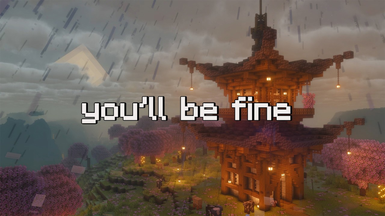 don’t worry, you’re safe now… (minecraft music & rain ambience)