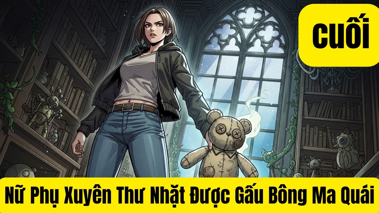 CUỐI: Nữ Phụ Xuyên Thư Nhặt Được Gấu Bông Ma Quái
