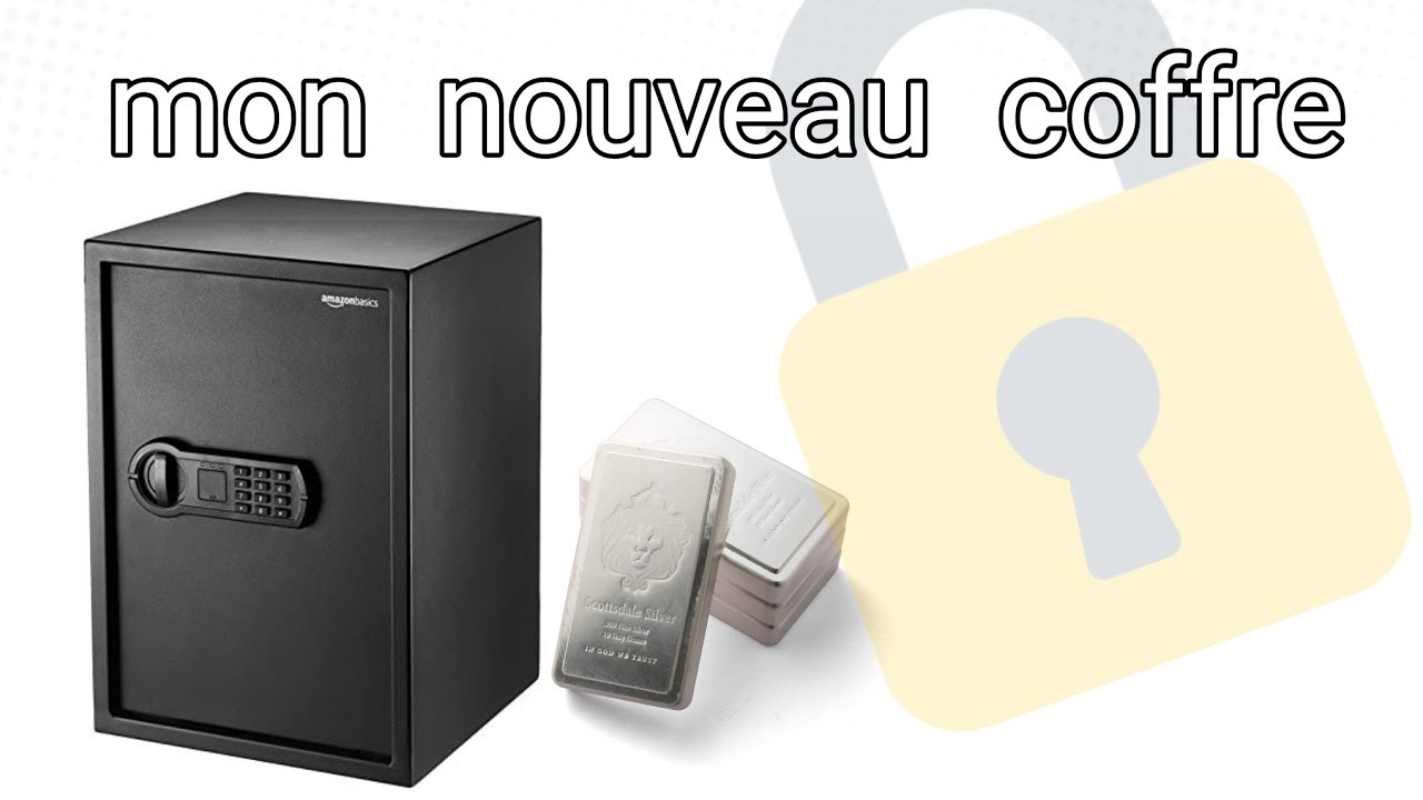 L'intérieur de mon nouveau Coffre-fort amazonbasics