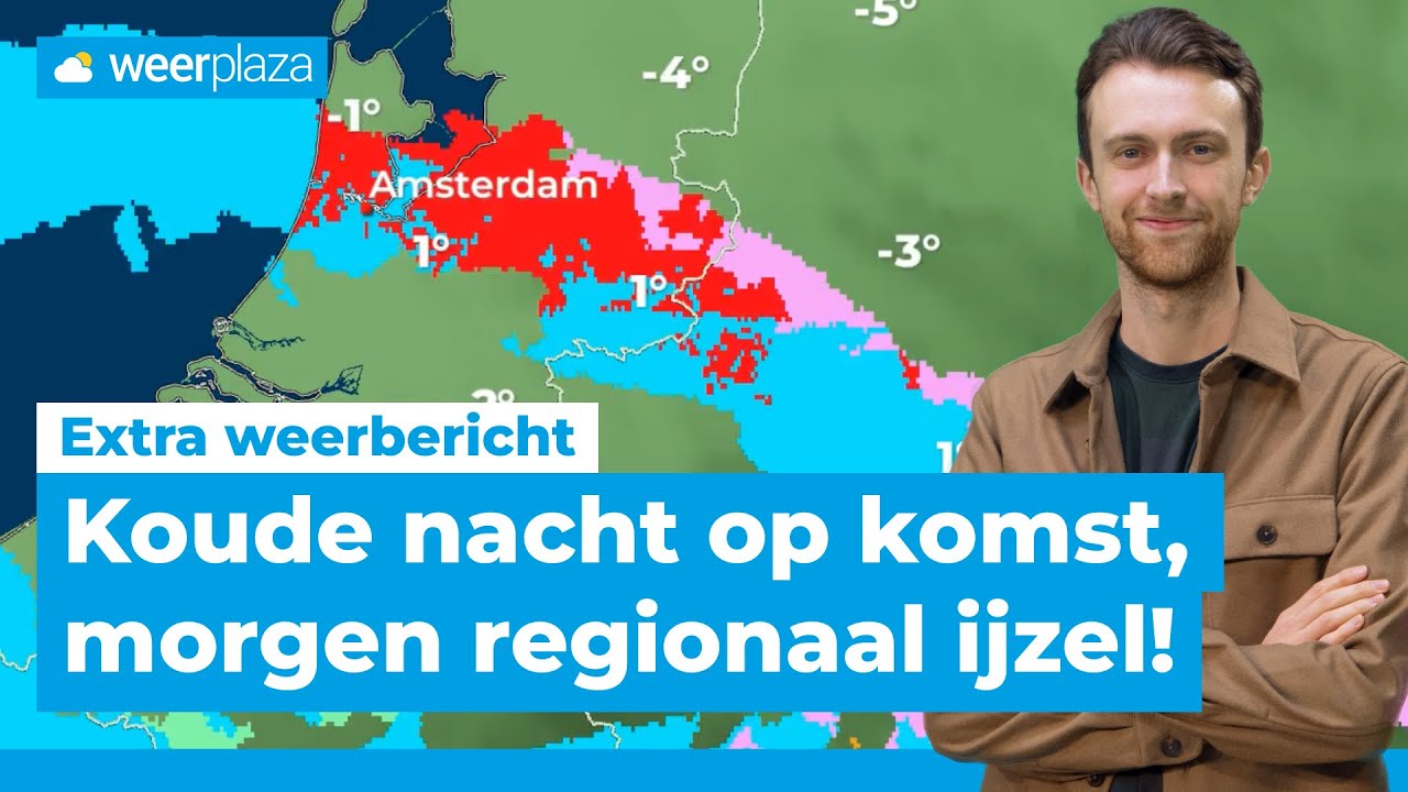 Let op: morgen regionaal kans op ijzel! | Extra Weerbericht