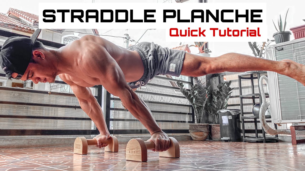 How To Straddle Planche | Straddle Planche Tutorial