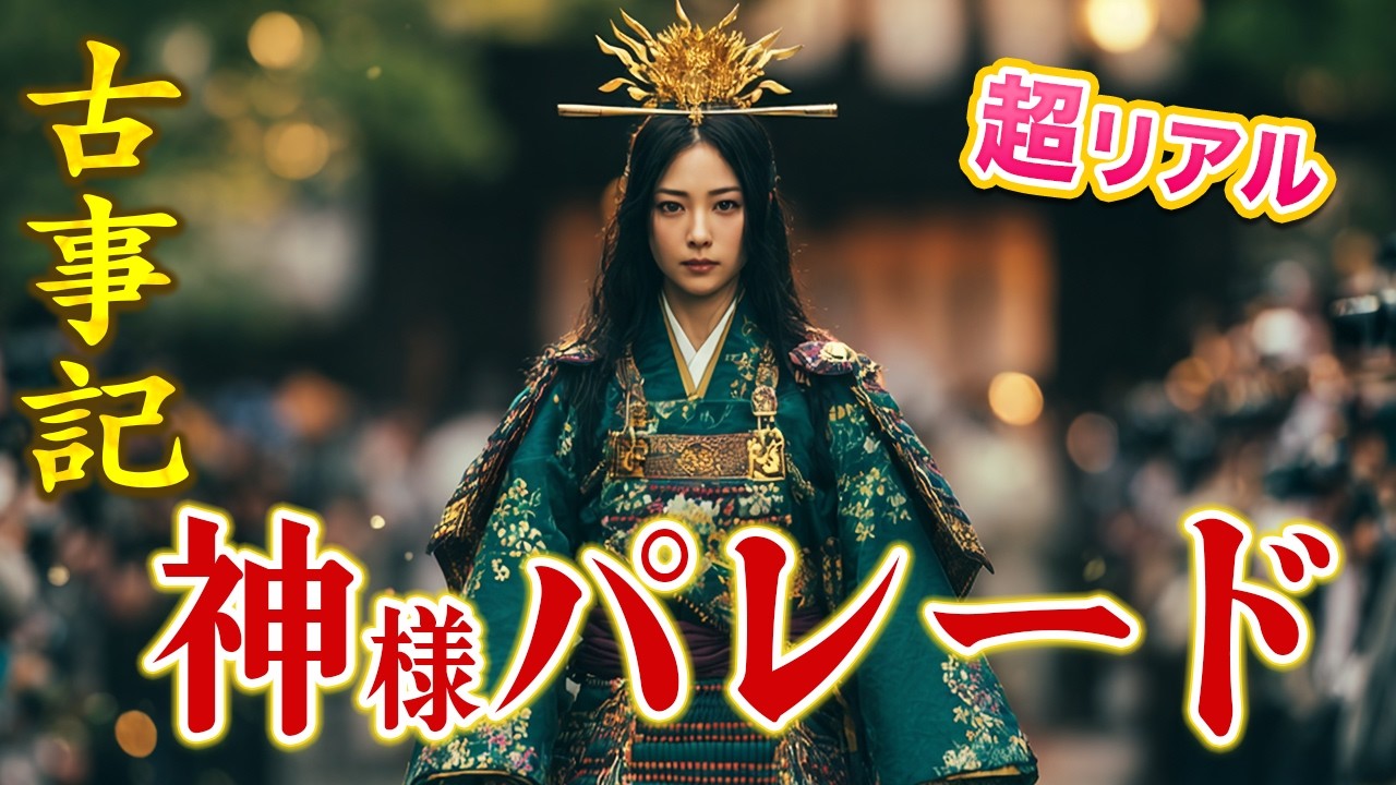 【超リアル】古事記の神様パレード〜日本神話の有名人たち〜