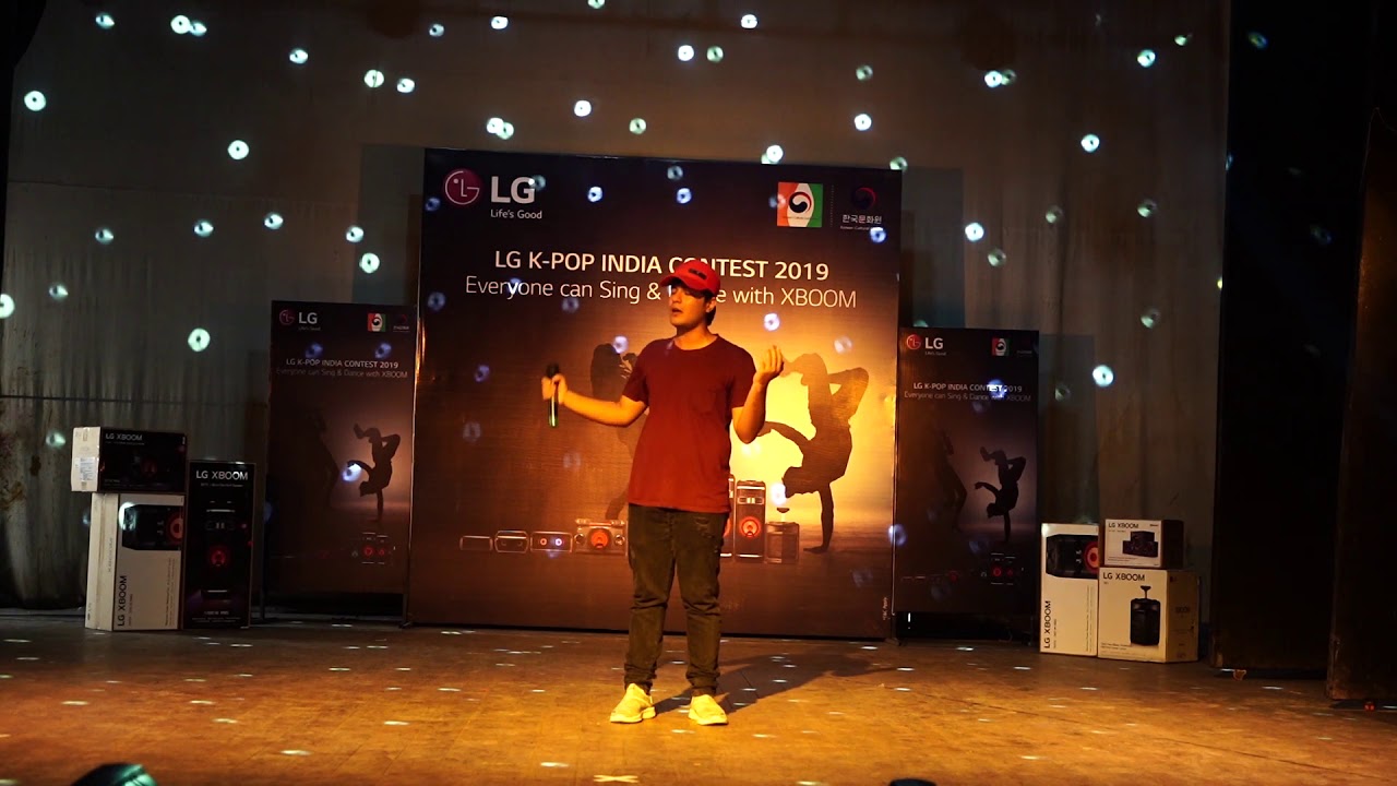 THE TRUTH UNTOLD BY SAAD KIDWAI ( LUCKNOW regional round ) . LG K-POP         CONTEST INDIA 2019