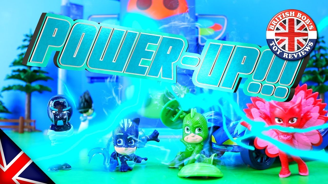 PJ Masks Mission Control HQ Playset and PJ Masks Power Up Accessory Adventure!