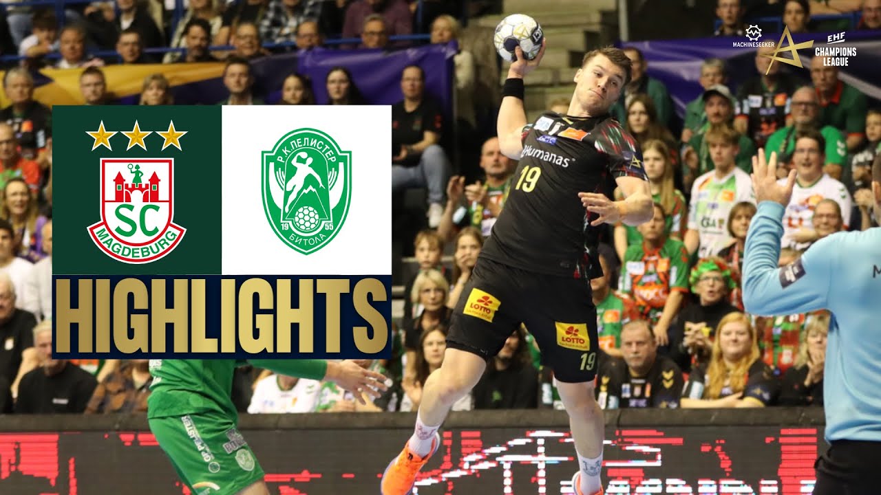 SC Magdeburg 🆚 HC Eurofarm Pelister | HIGHLIGHTS | Machineseeker EHF Champions League 2025/26